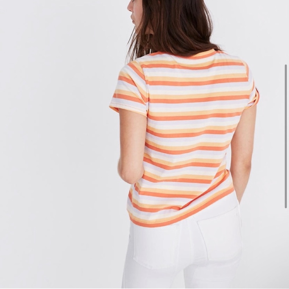 Madewell | Striped Short Sleeve T-Shirt - Picture 2 of 7